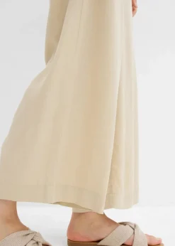 bonprix Hosen|Bekleidung·Kleider^7/8- Schlupfhose aus Lyocell hellsand