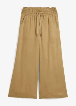 bonprix Bekleidung·Kleider|Hosen^7/8- Schlupfhose aus Lyocell khakibraun