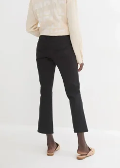 bonprix Hosen|Bekleidung·Kleider^7/8 Schlupfhose mit Stretch schwarz