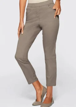 bonprix Hosen|Bekleidung·Kleider^7/8 Schlupfhose mit Stretch taupe