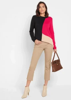 bonprix Hosen|Bekleidung·Kleider^7/8 Schlupfhose mit Stretch taupe