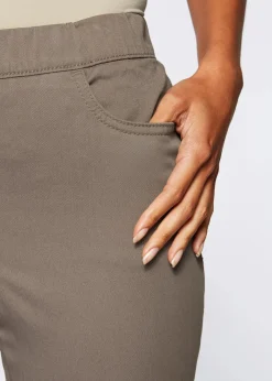 bonprix Hosen|Bekleidung·Kleider^7/8 Schlupfhose mit Stretch taupe