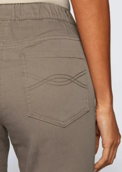 bonprix Hosen|Bekleidung·Kleider^7/8 Schlupfhose mit Stretch taupe