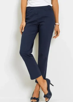 bonprix Hosen|Bekleidung·Kleider^7/8 Schlupfhose mit Stretch dunkelblau