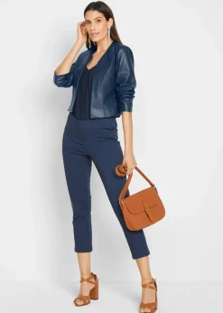 bonprix Hosen|Bekleidung·Kleider^7/8 Schlupfhose mit Stretch dunkelblau