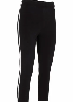 bonprix Basics|Hosen^¾ Sport-Leggings schwarz