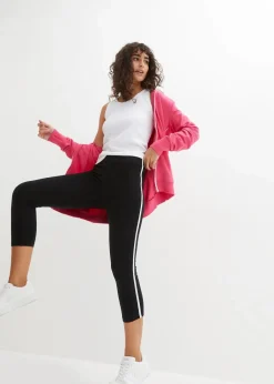 bonprix Basics|Hosen^¾ Sport-Leggings schwarz