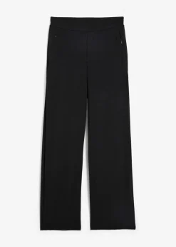 bonprix Bekleidung·Blusen & Tuniken|Bekleidung·Kleider^Allrounder Sport-Leggings mit Reißverschlusstaschen schwarz