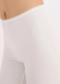 bonprix Bekleidung·Kleider|Hosen^Anti-Scheuer Radler mit kühlendem Material weiß