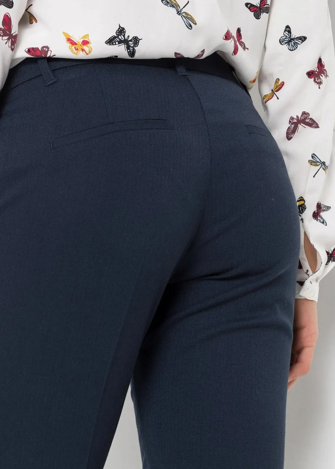 bonprix Kurzgrößen|Bekleidung·Kleider^Anzugshose dunkelblau