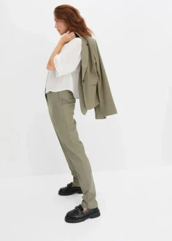 bonprix Hosen|Bekleidung·Kleider^Anzugshose oliv