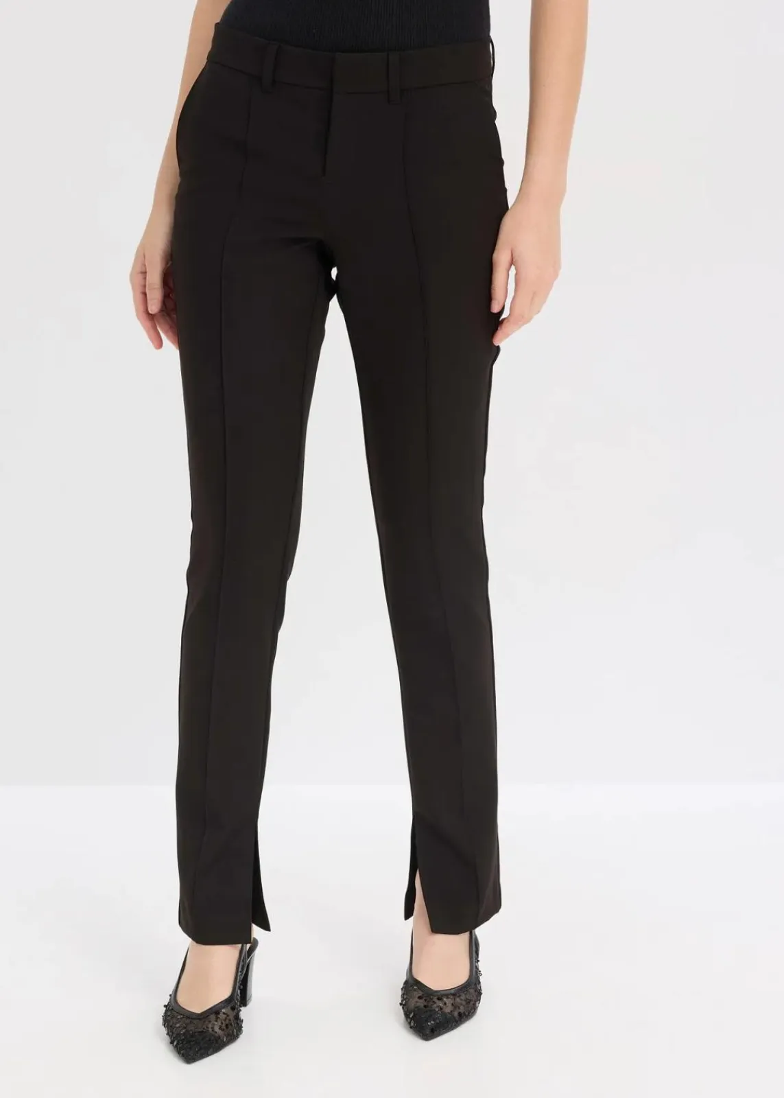 bpc bonprix collection Hosen|Bekleidung·Kleider^Anzugshose schwarz