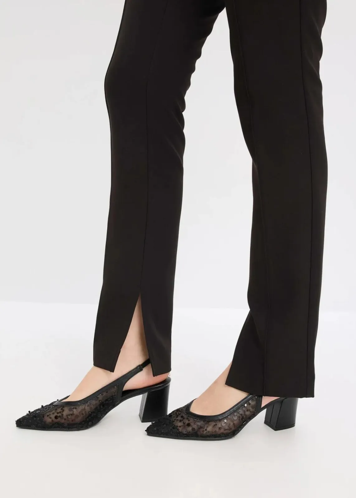 bpc bonprix collection Hosen|Bekleidung·Kleider^Anzugshose schwarz