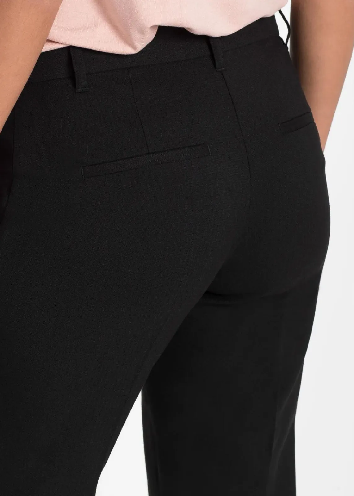 bonprix Kurzgrößen|Bekleidung·Kleider^Anzugshose schwarz