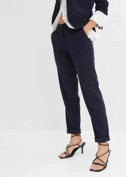 bonprix Hosen|Bekleidung·Kleider^Anzugshose dunkelblau