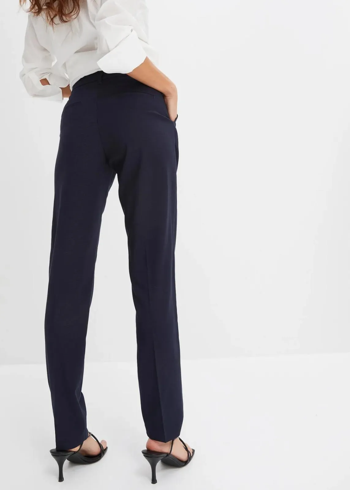 bonprix Hosen|Bekleidung·Kleider^Anzugshose dunkelblau