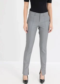 bpc bonprix collection Bekleidung·Kleider|Hosen^Anzugshose grau meliert