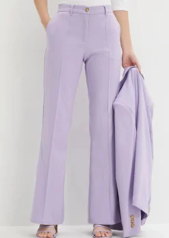 bonprix Hosen|Bekleidung·Kleider^Anzugshose flared hellviolett