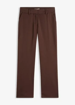 bonprix Bekleidung·Kleider|Hosen^Anzugshose mit Schlitzen dunkelbraun