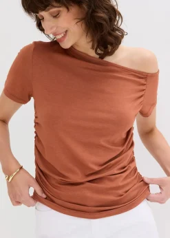 bonprix Shirts & Tops^Asymmetrisches Shirt cognac