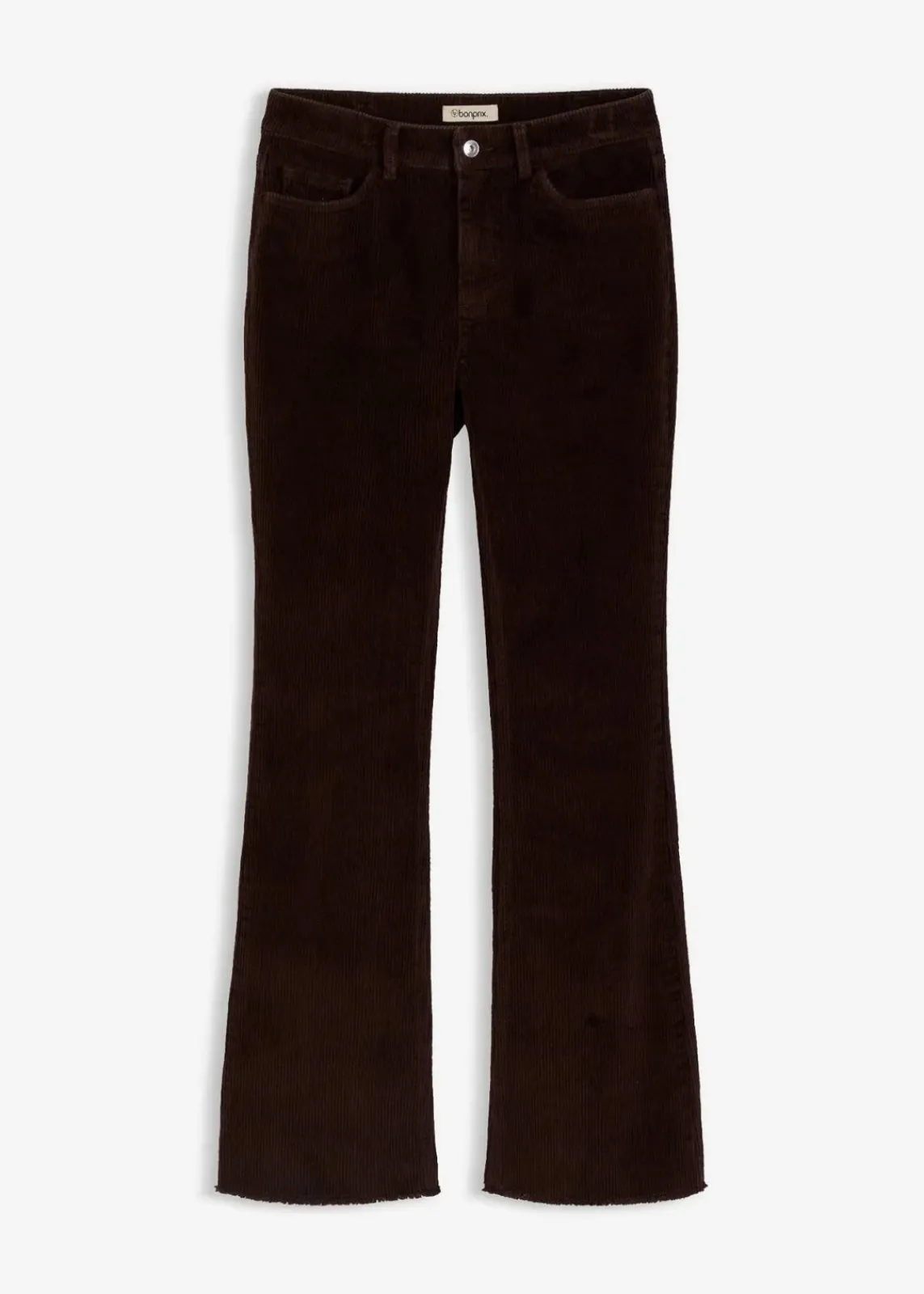 bonprix Hosen^Ausgestellte Cordhose dunkelbraun
