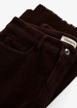bonprix Hosen^Ausgestellte Cordhose dunkelbraun