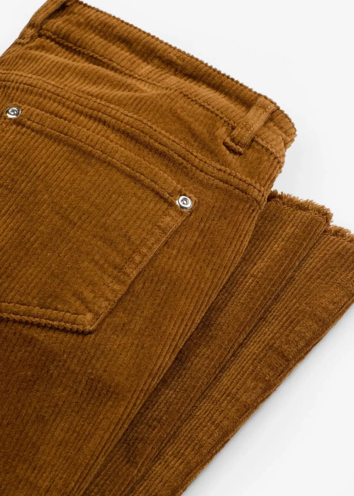 bonprix Hosen^Ausgestellte Cordhose cognac braun