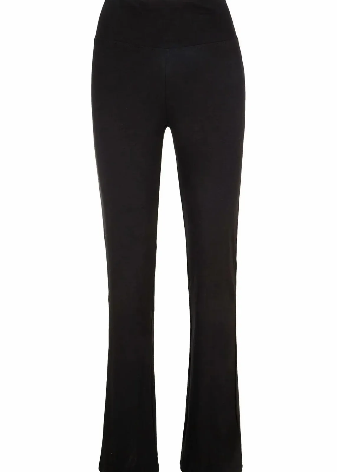 bonprix Bekleidung·Kleider|Nachhaltigere Materialien^ausgestellte Leggings schwarz