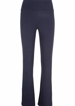 bonprix Hosen|Nachhaltigere Materialien^ausgestellte Leggings dunkelblau