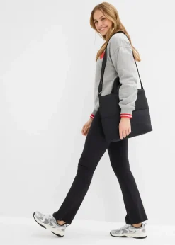 bonprix Bekleidung·Kleider|Hosen^ausgestellte Leggings (2er-Pack) schwarz