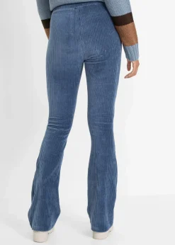 bonprix Hosen|Bekleidung·Kleider^Ausgestellte Leggings in Cordoptik indigo