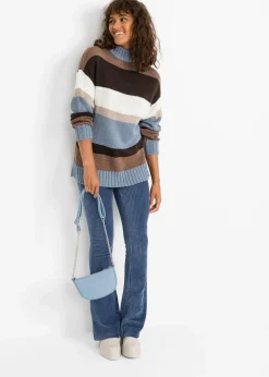 bonprix Hosen|Bekleidung·Kleider^Ausgestellte Leggings in Cordoptik indigo