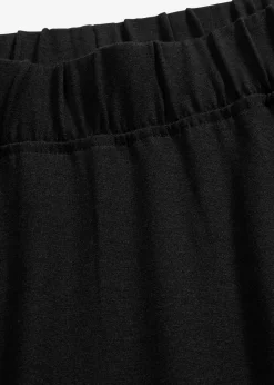 bonprix Röcke|Bekleidung·Sportbekleidung^ausgestellter Jersey-Rock schwarz
