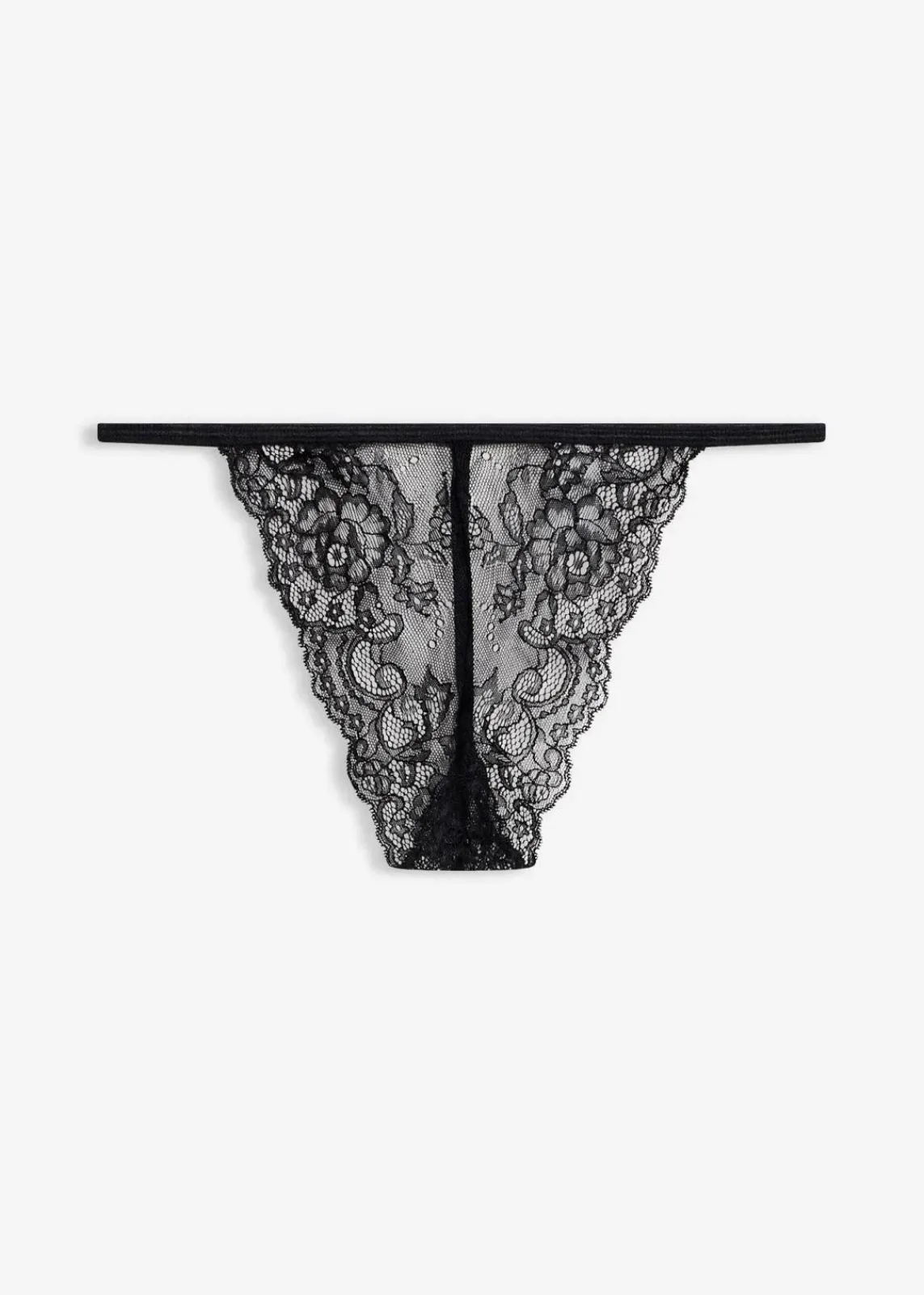 bonprix Wäsche·Corsagen & Negligés|Wäsche·Dessous^Babydoll + String (2-tlg.Set) schwarz