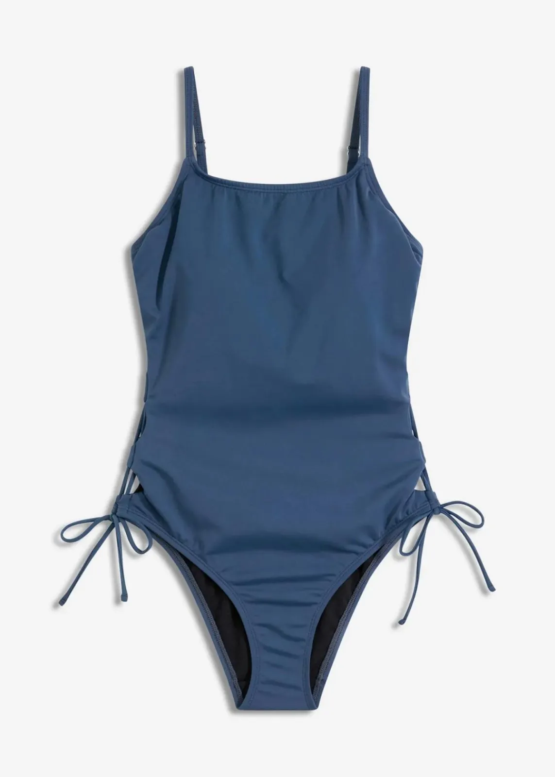 bonprix Nachhaltigere Materialien|Badeanzüge^Badeanzug mit Schnürung blau