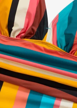 bonprix Nachhaltigere Materialien|Badeanzüge^Badeanzug mit verstellbaren Trägern bunt gestreift