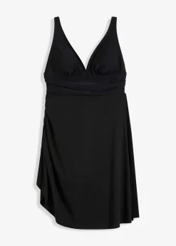 bonprix Bedeckende Bademode|Badekleider^Badekleid schwarz