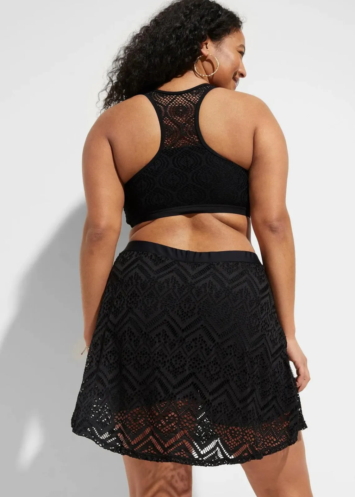 bonprix Mix & Match|Bikinis^Baderock aus Spitze schwarz