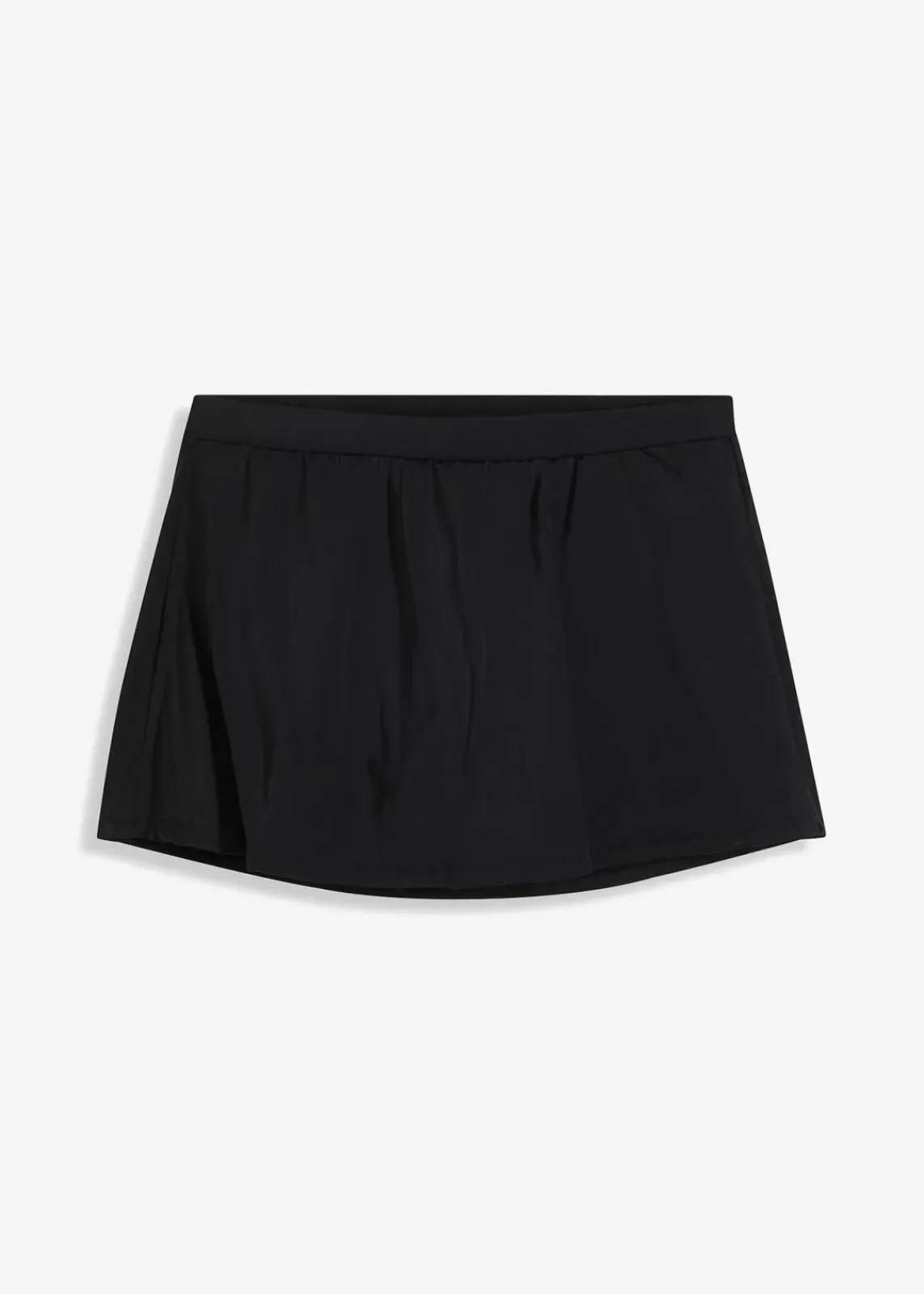 bonprix Nachhaltigere Materialien|Bedeckende Bademode^Baderock mit Innenslip schwarz