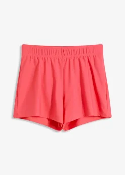 bonprix Nachhaltigere Materialien|Bedeckende Bademode^Badeshorts mit Innenslip pink