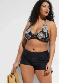 bonprix Nachhaltigere Materialien|Mix & Match^Badeshorts mit Innenslip schwarz