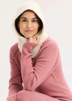 bonprix Schals & Tücher|Schuhe & Accessoires In Spezialgrößen·Tücher & Ponchos^Balaclava perlweiß