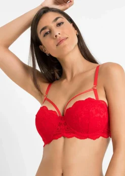 bonprix Große Cups D-H|Bhs^Balconette BH mit Bügel erdbeere