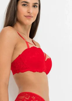 bonprix Große Cups D-H|Bhs^Balconette BH mit Bügel erdbeere