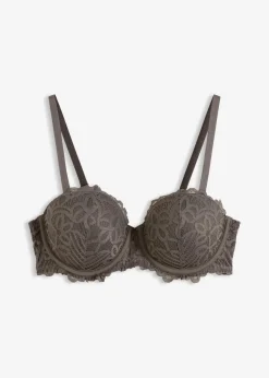 bonprix Große Cups D-H|Bhs^Balconette-BH aus Spitze granitgrau