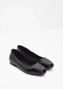 bonprix Sommerschuhe^Ballerina schwarz