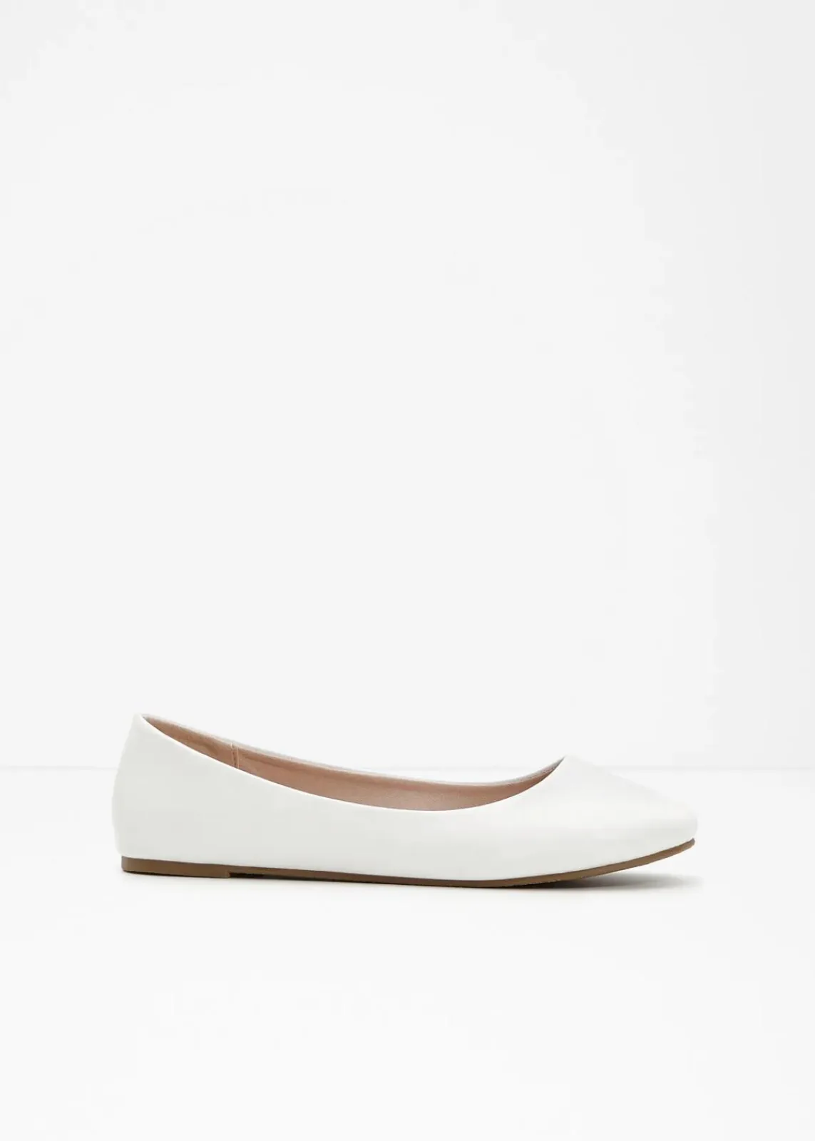 bonprix Schuhe & Accessoires In Spezialgrößen·Schuhe In Übergröße|Sommerschuhe^Ballerinas weiß