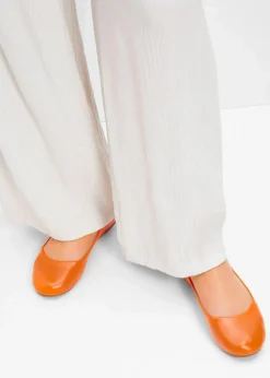 bonprix Schuhe & Accessoires In Spezialgrößen·Schuhe In Übergröße|Sommerschuhe^Ballerinas hellorange