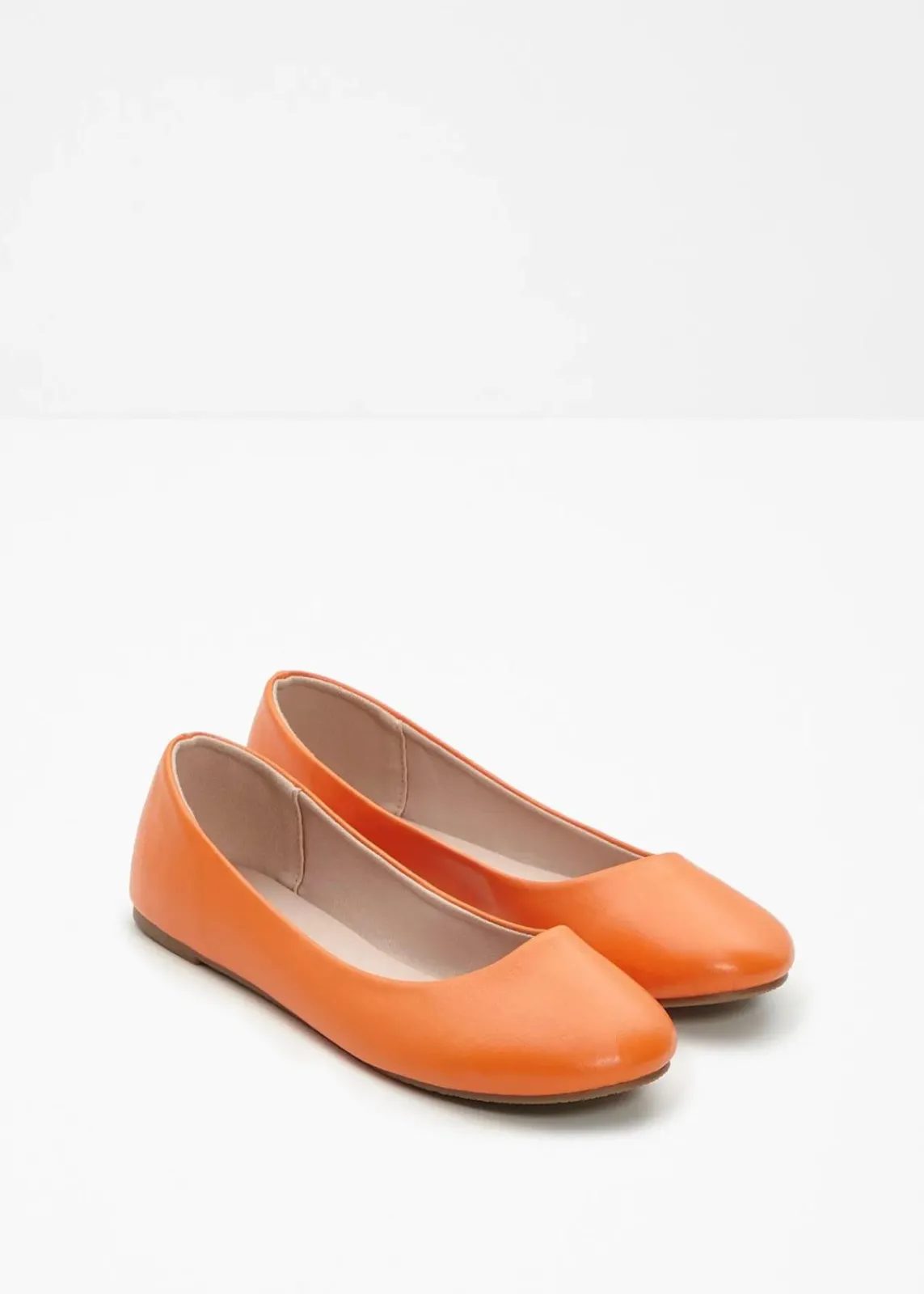 bonprix Schuhe & Accessoires In Spezialgrößen·Schuhe In Übergröße|Sommerschuhe^Ballerinas hellorange