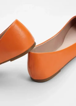 bonprix Schuhe & Accessoires In Spezialgrößen·Schuhe In Übergröße|Sommerschuhe^Ballerinas hellorange